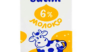 Молоко питьевое "Lactel" 6% 1л